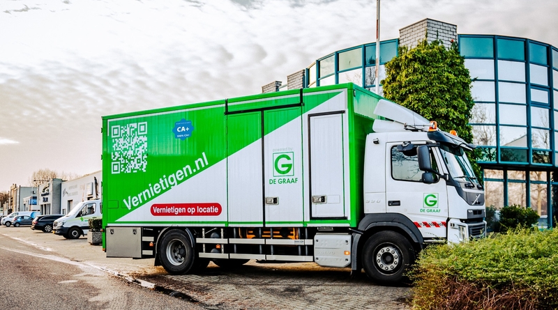 Mobiele vernietiging nu ook officieel gecertificeerd met CA+
